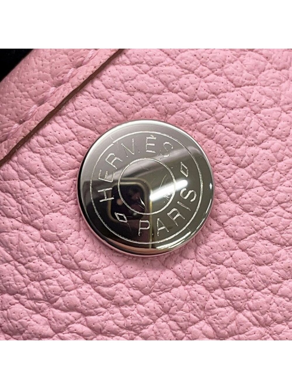 Hermes Tote Bag Garden Party TPM Pink Silver Negonda - Picture 9 of 13